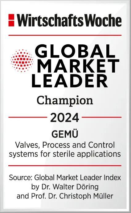 盖米集团 Global Market Leader – Champion 2024 的荣誉