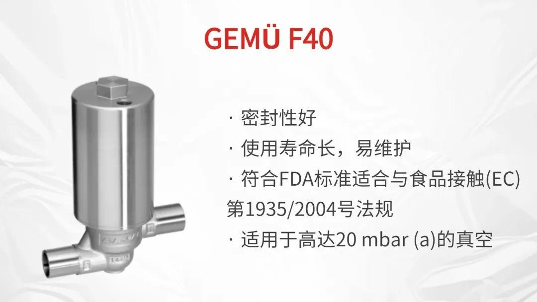 盖米阀门（中国）GEMÜ F40